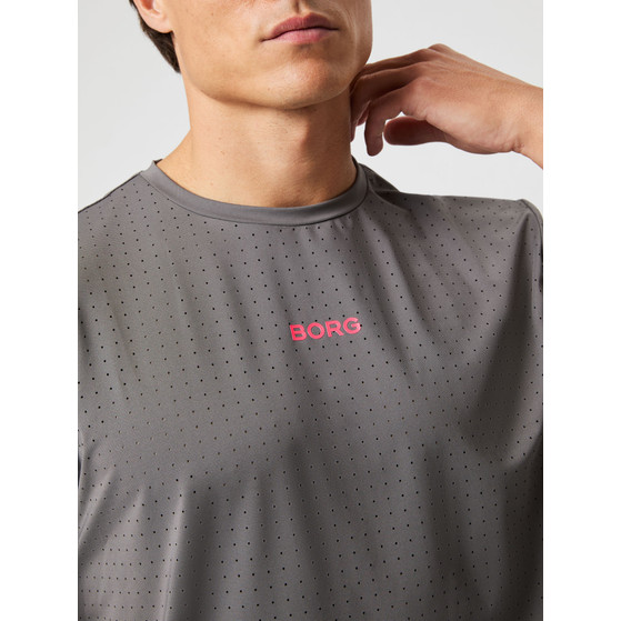 Björn Borg Running Perforated T-Shirt Heren