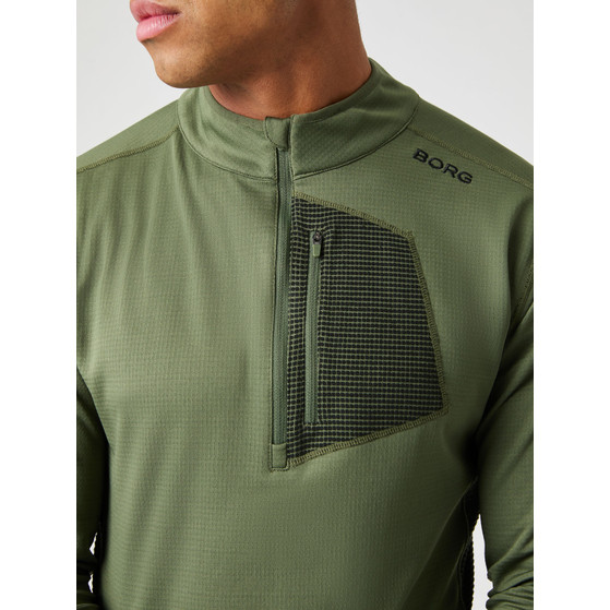 Björn Borg Fleece Midlayer Heren