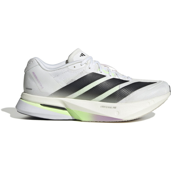 adidas Adizero Boston 13 Femme Blanc Noir chaussure adidas Adizero Boston 13 Femme Blanc Noir – Image 2