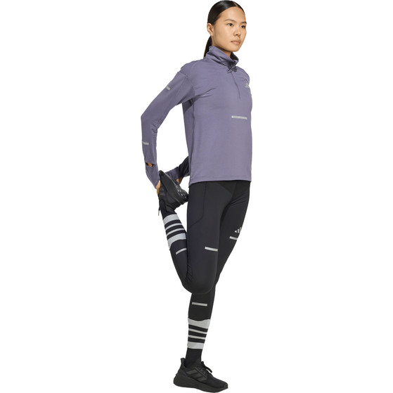 adidas adi365 Long Sleeve Half-Zip Dames