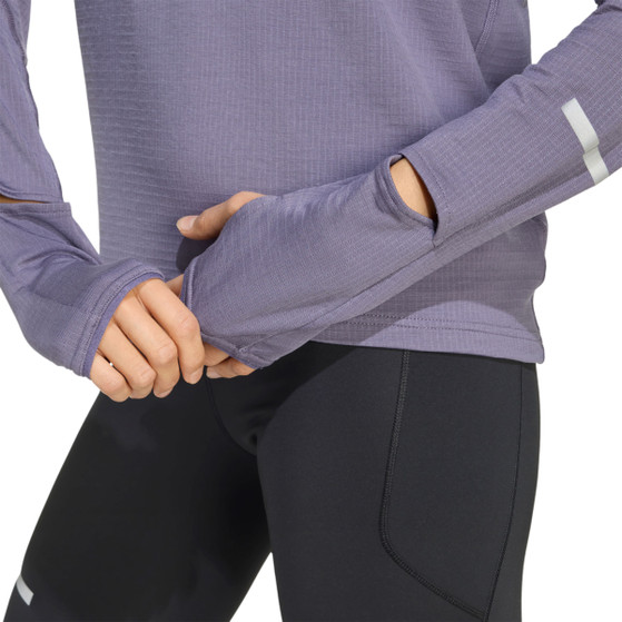 adidas adi365 Long Sleeve Half-Zip Dames