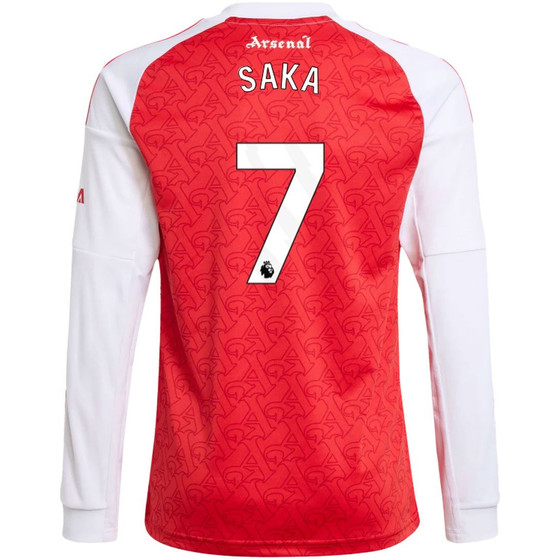 adidas Arsenal Thuis Shirt Longsleeve Saka 7 Kids