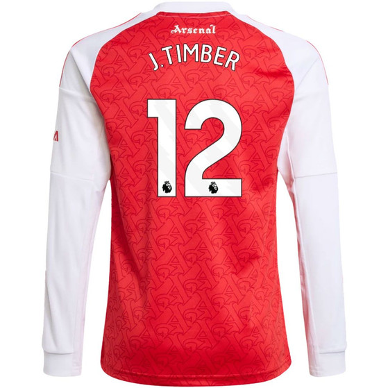 adidas Arsenal Thuis Shirt Longsleeve J. Timber 12