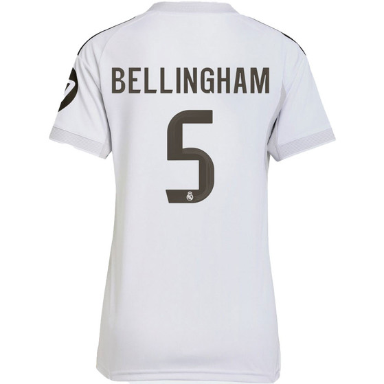 adidas Real Madrid Thuis Shirt Bellingham 5 Dames