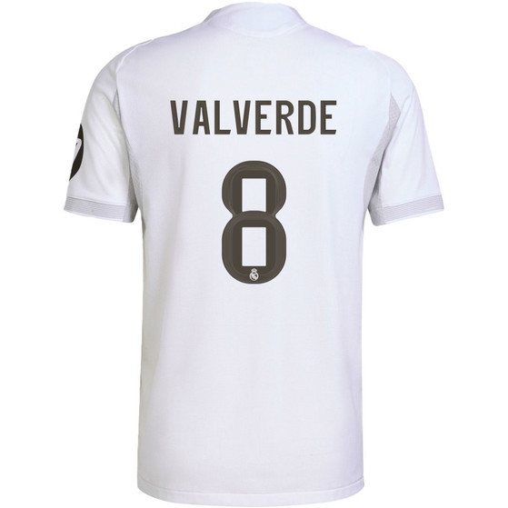 adidas Real Madrid Authentic Thuis Shirt Valverde