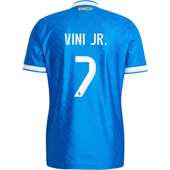 adidas Real Madrid Authentic 3rd Shirt Vinicius Jr