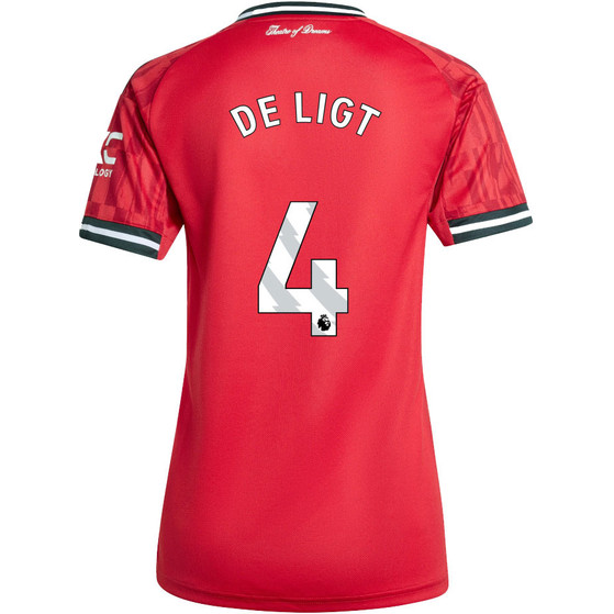 adidas Manchester United Thuis Shirt De Ligt Dames