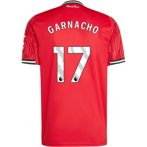 adidas Manchester United Thuis Shirt Garnacho 17