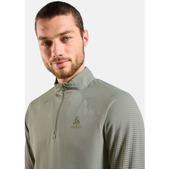 Odlo Zeroweight Warm Half-Zip Midlayer LS Herren