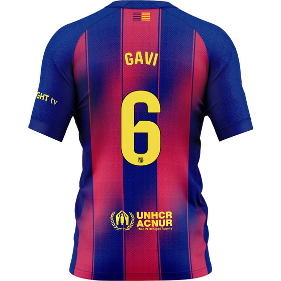 Nike FC Barcelona Thuis Shirt Gavi 6