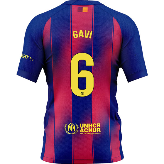 Nike FC Barcelona Thuis Shirt Gavi 6 Dames