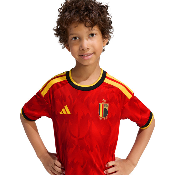 adidas Belgien Hemmaställ VM 2026 Barn