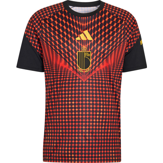 adidas Belgique Pre-Match Shirt Coupe du Monde 26