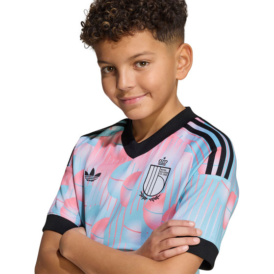 adidas Belgium Away Kit Kids WC 2026