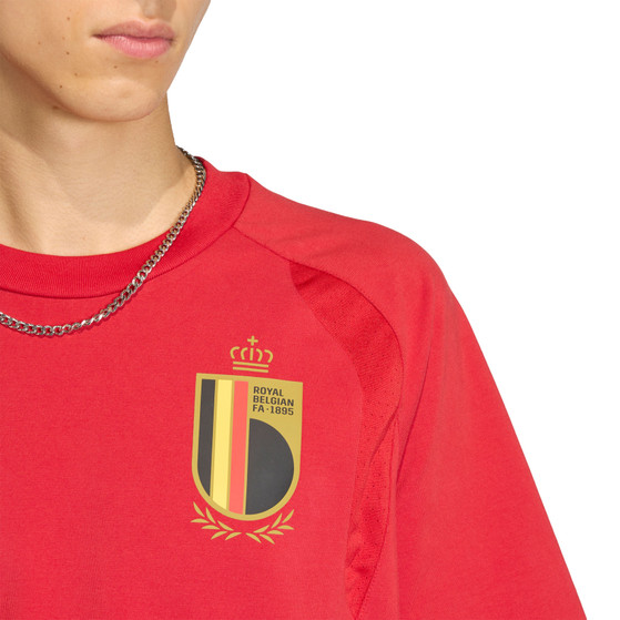 adidas Belgium Tiro Travel Tee WC 2026