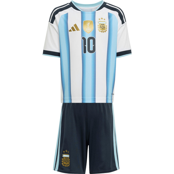 adidas Argentina Home Kit Little Kids WC 2026