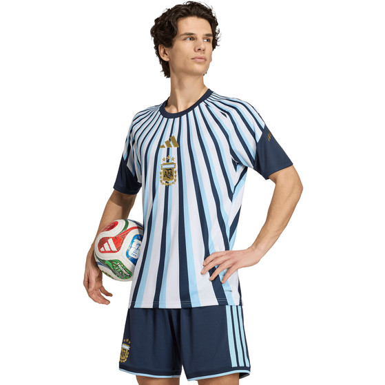 adidas Argentinien Vor-Spiel Shirt WM 2026