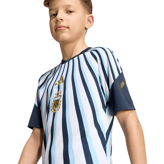 adidas ArgentiniëPre-Match Trainingsset Kids WK 2026