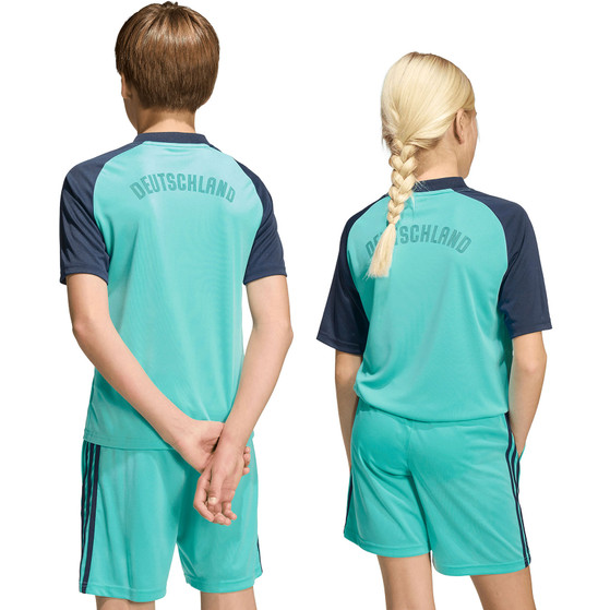 adidas Duitsland Pre-Match Trainingsset Kids WK 2026