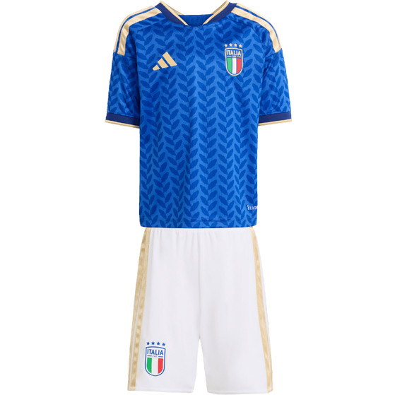 adidas Italy Home Kit Little Kids WC 2026