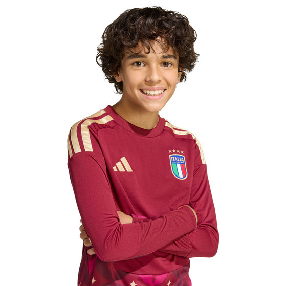 adidas Italy Kids Home Goalkeeper Shirt WC 2026