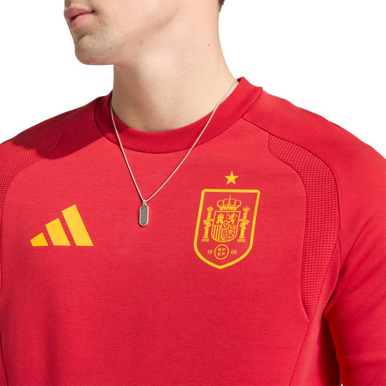 adidas Spanien Tiro Travel Crew Top WM 2026