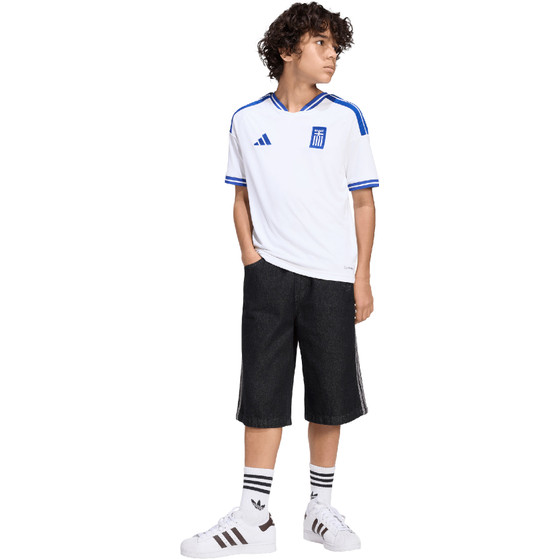adidas Greece Home Shirt Kids World Cup 2026