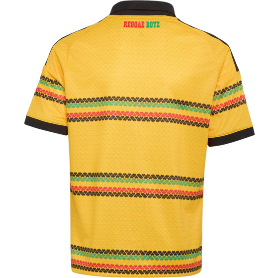 adidas Jamaica Home Shirt Kids World Cup 2026