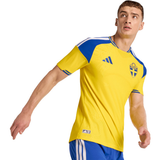 adidas Schweden Authentic Heim-Trikot WM 2026