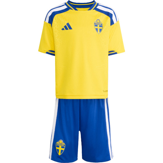adidas Zweden Thuis Tenue Little Kids WK 2026