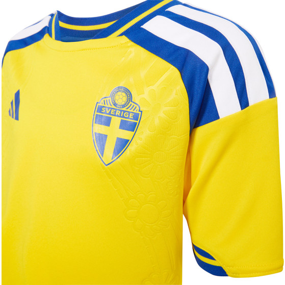 adidas Zweden Thuis Tenue Little Kids WK 2026
