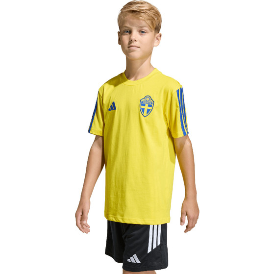 adidas Sweden Kids DNA Tee WC 2026