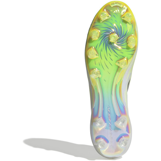 adidas F50 Sparkfusion Elite FG Femme Blanc Jaune Noir