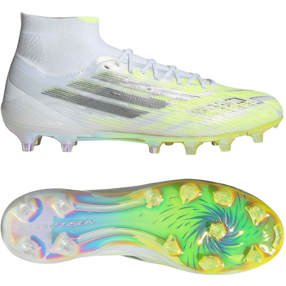 adidas F50 Sparkfusion Elite FG Femme Blanc Jaune Noir