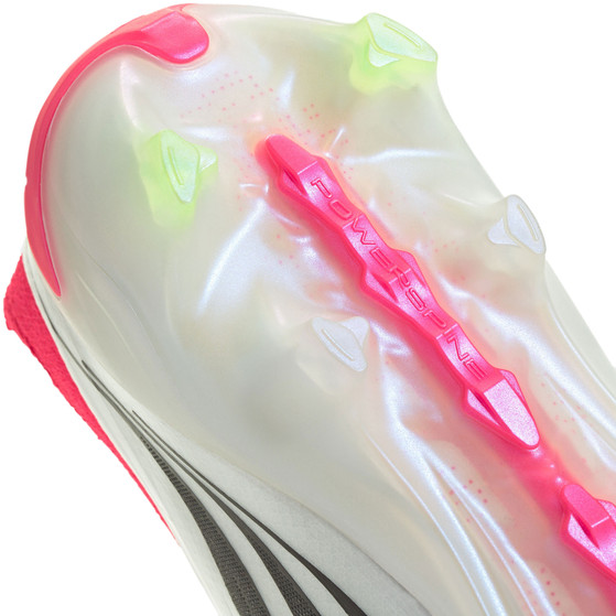 adidas Predator 26 Elite Laceless FG Rouge Blanc Noir