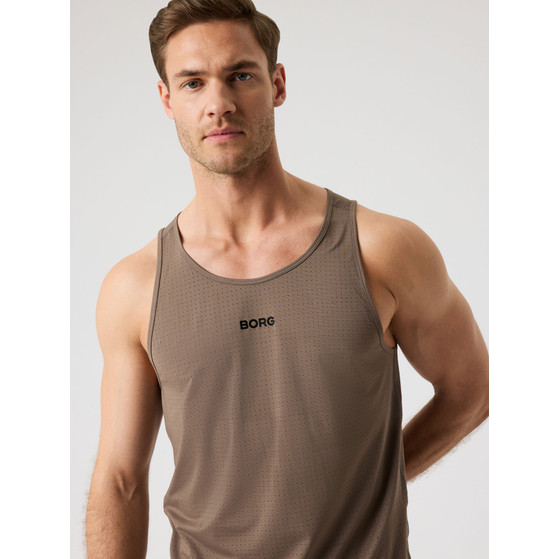 Björn Borg Running perforated Singlet Heren