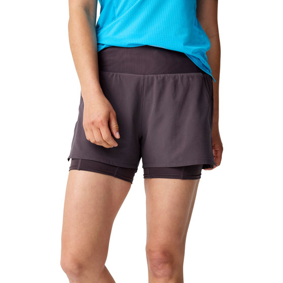 Brooks High Point 3" 2-in-1 Short 2.0 Dames