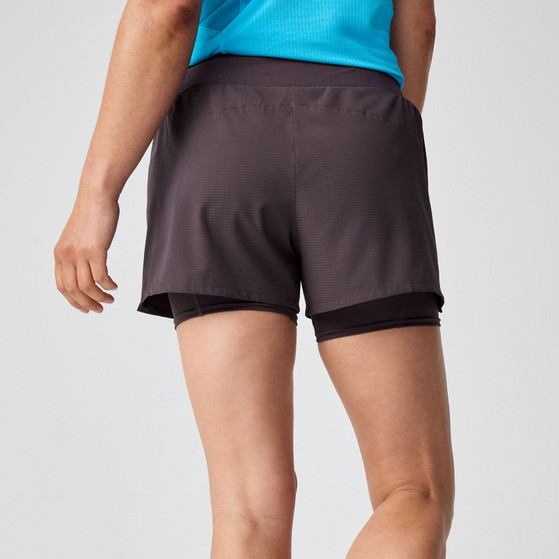Brooks High Point 3" 2-in-1 Short 2.0 Dames