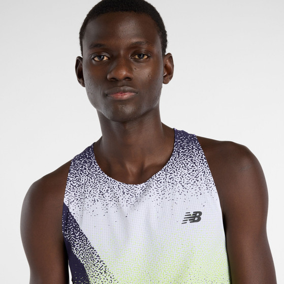 New Balance Race Day Ultra Light Singlet Heren