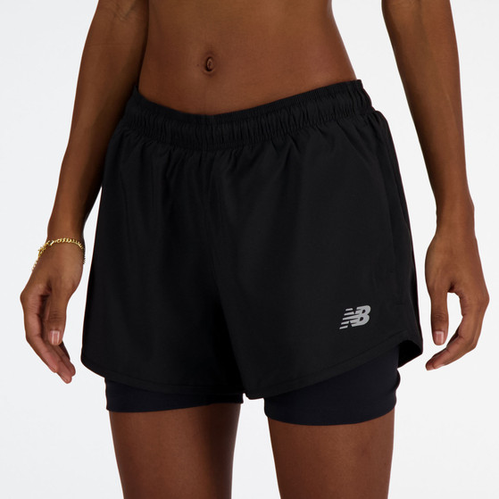 New Balance Sport Essential 2in1 3'' Short Women