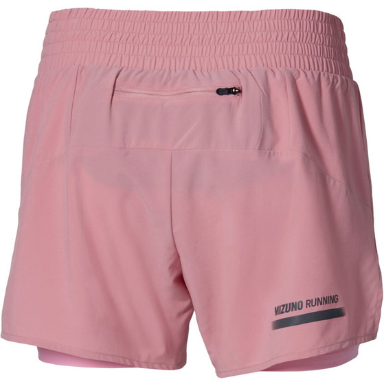 Mizuno Active 2in1 4.5'' Short Dames