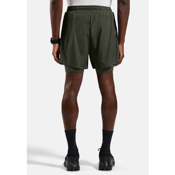 Odlo ZeroWeight 5'' 2in1 Short Heren