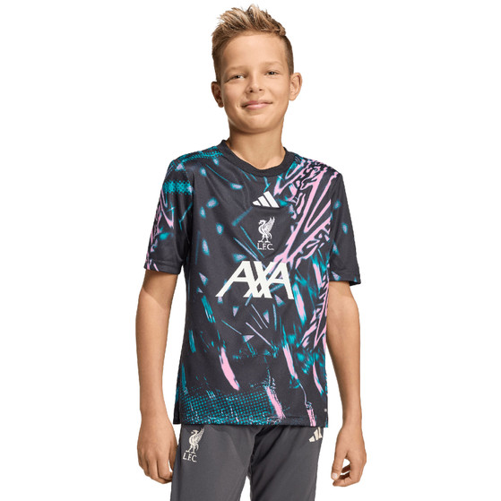 adidas Liverpool Pre-Match Shirt Kids 2025/2026