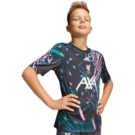 adidas Liverpool Pre-Match Shirt Kids 2025/2026
