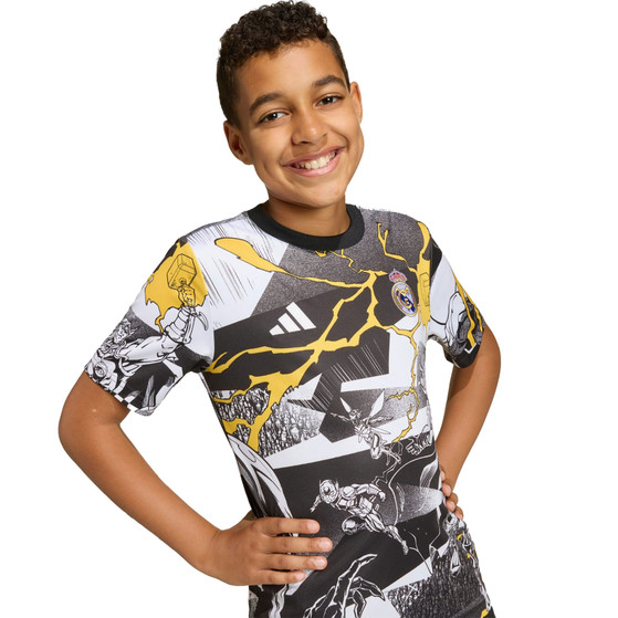 adidas Real Madrid Pre-Match Shirt Kids 2025/2026