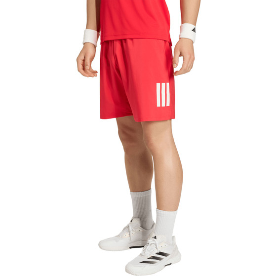 adidas Club 3 Stripes 7 Inch Short