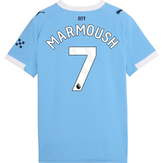 Puma Manchester City Thuis Shirt Marmoush 7 Kids