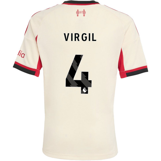 adidas Liverpool Uit Shirt Virgil 4 Kids