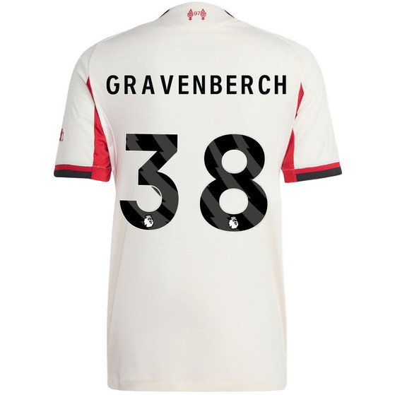 adidas Liverpool Authentic Away Kit Gravenberch