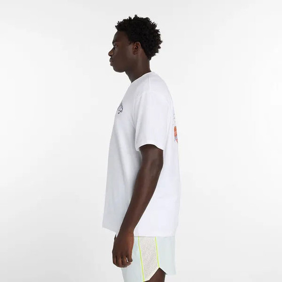 New Balance Tennis Grafik T-Shirt